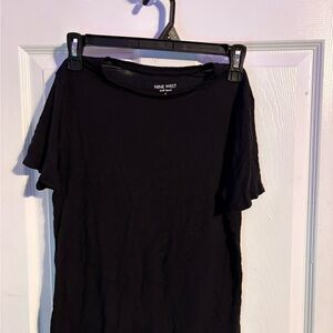 Nine West Soft Spun Black Top